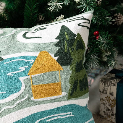 Christmas Tree Cushion Cover