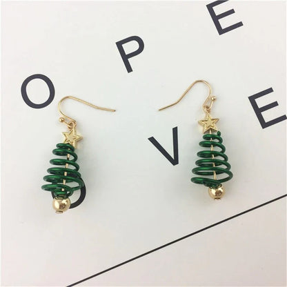 Christmas Tree Earrings