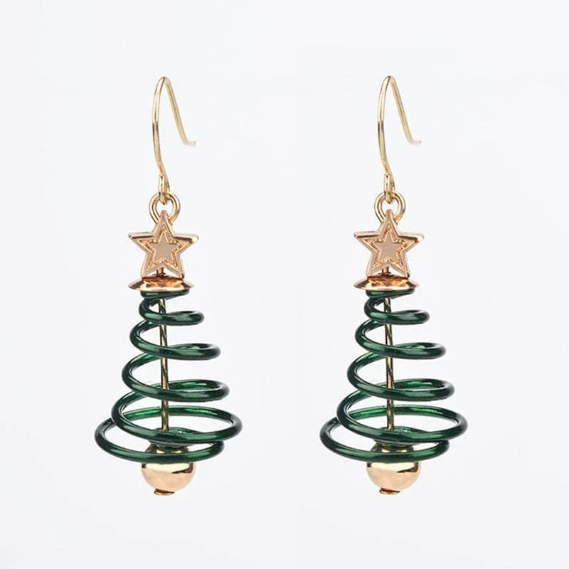 Christmas Tree Earrings