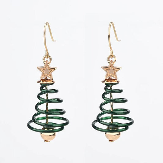 Christmas Tree Earrings