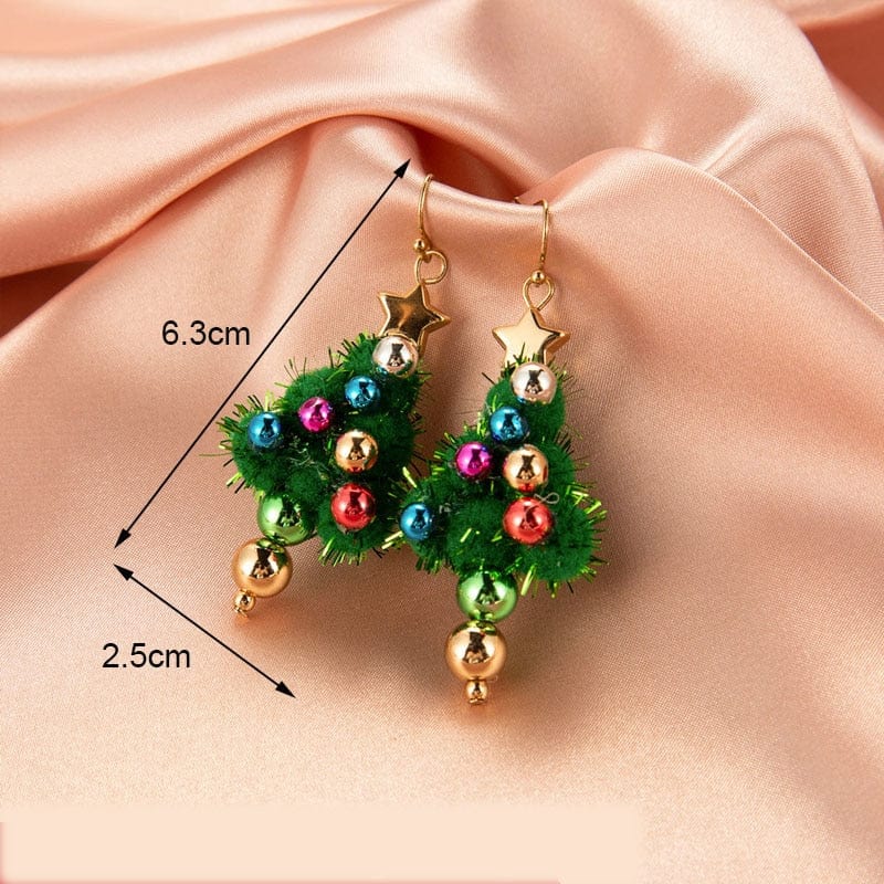 Christmas Tree Earrings