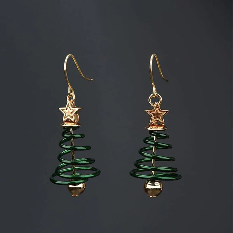 Christmas Tree Earrings