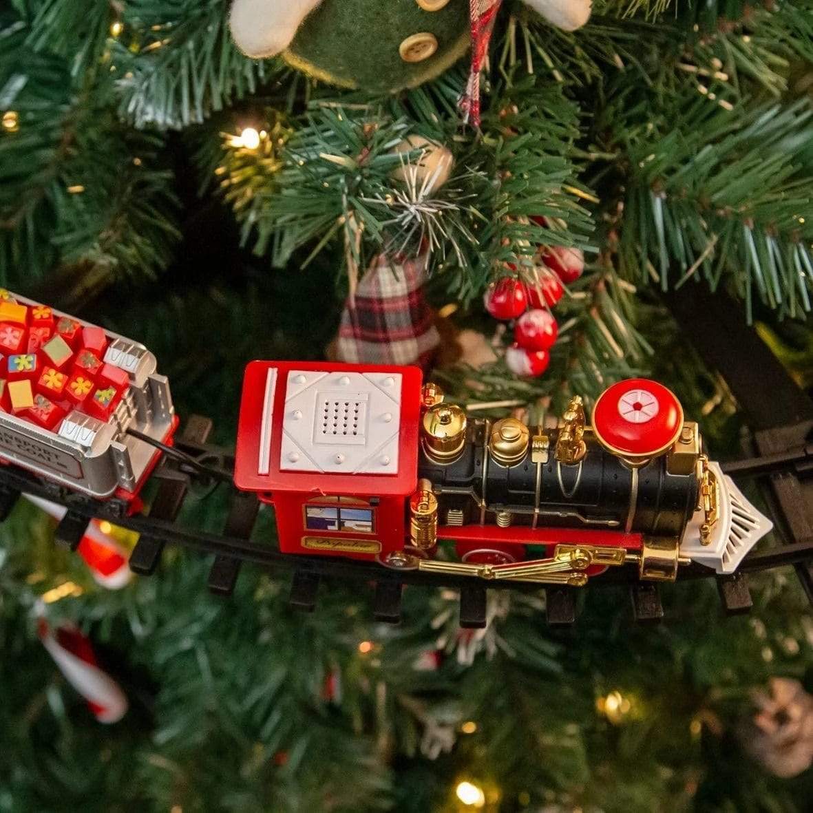 Christmas Tree Train Toy