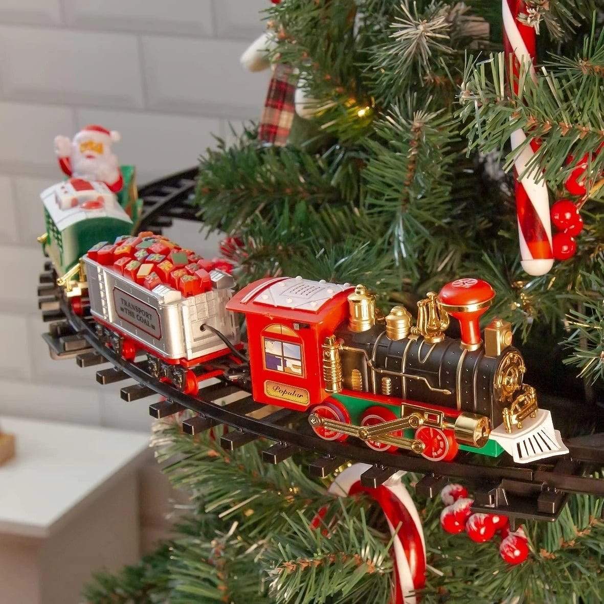 Christmas Tree Train Toy