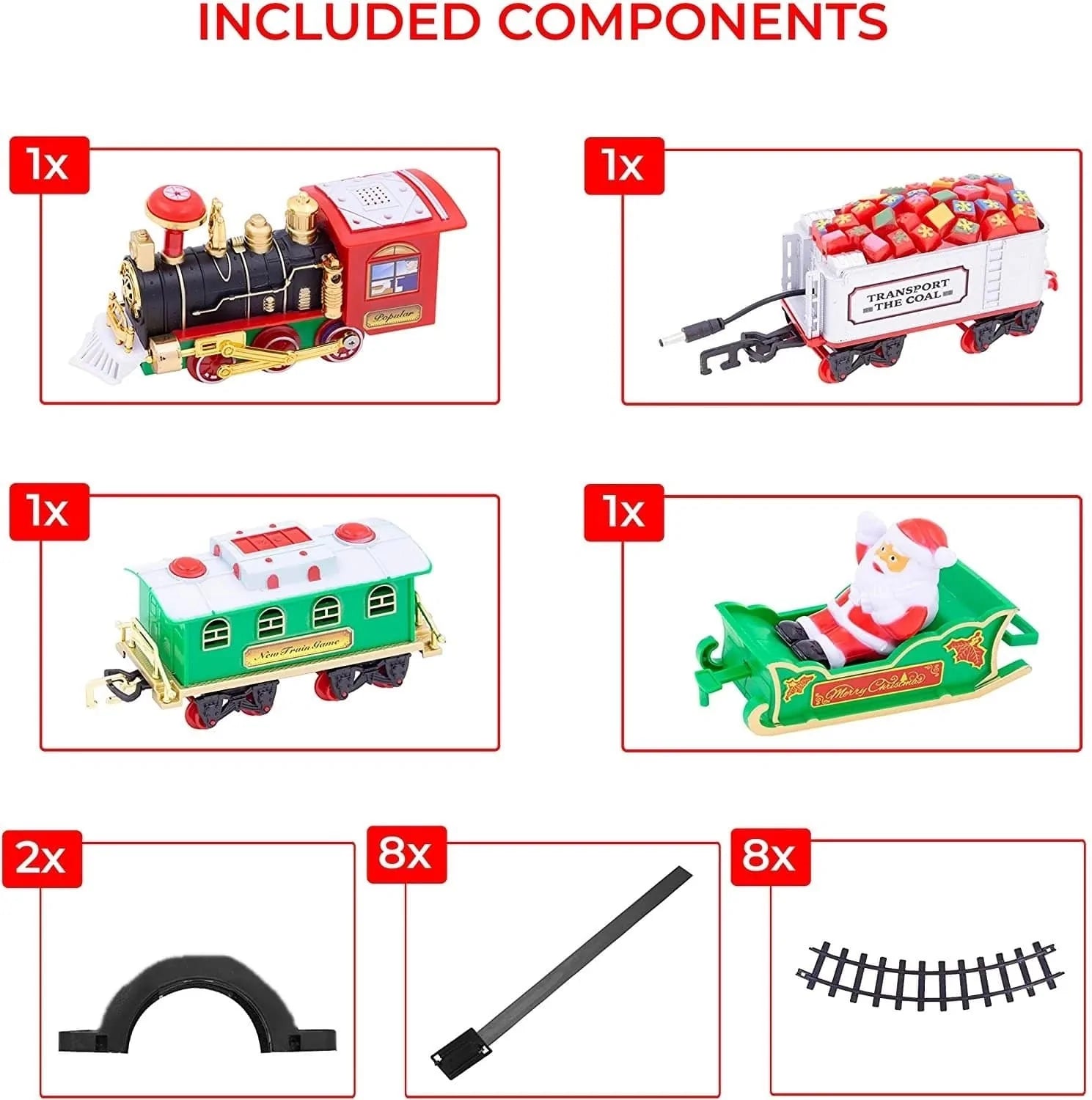 Christmas Tree Train Toy