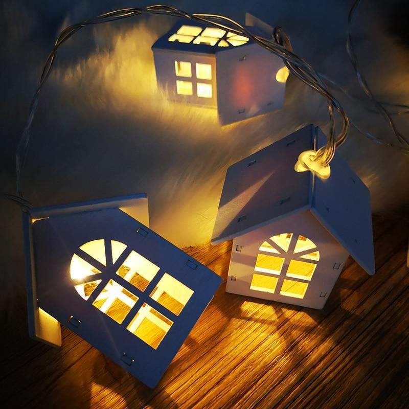 Christmas Village LED Fairy Lights