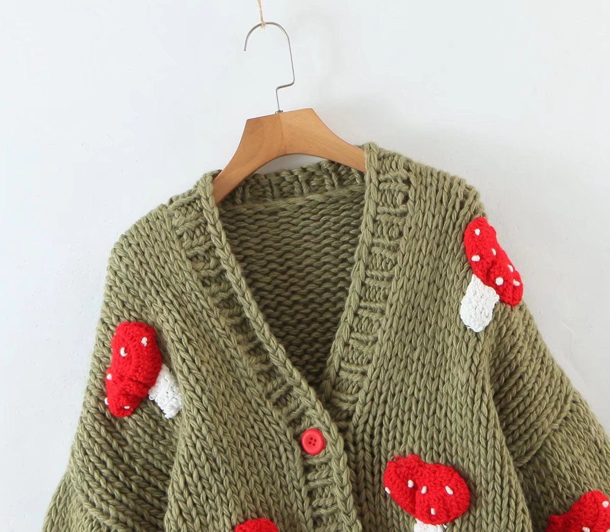 Chunky Mushroom Cardigan