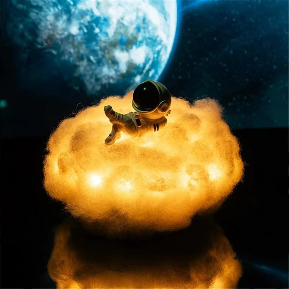 Cloud Astronaut Lamp