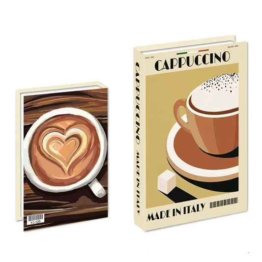 Coffee Time Book-Shaped Box