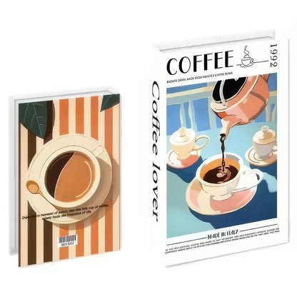 Coffee Time Buchförmige Box