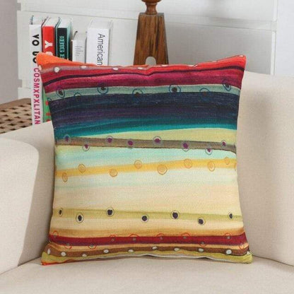 Colorful Lines Cushion Covers