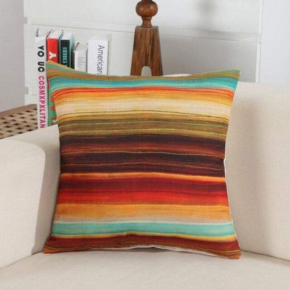 Colorful Lines Cushion Covers