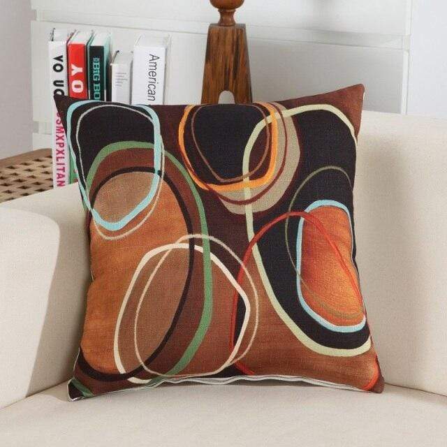 Colorful Lines Cushion Covers