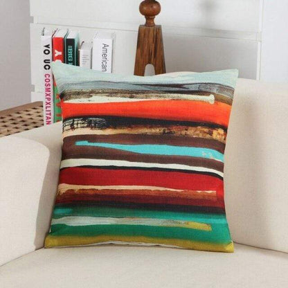 Colorful Lines Cushion Covers