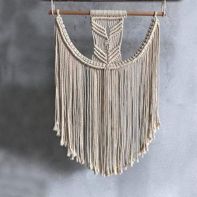 Colorful Macrame Hanging Tapestry