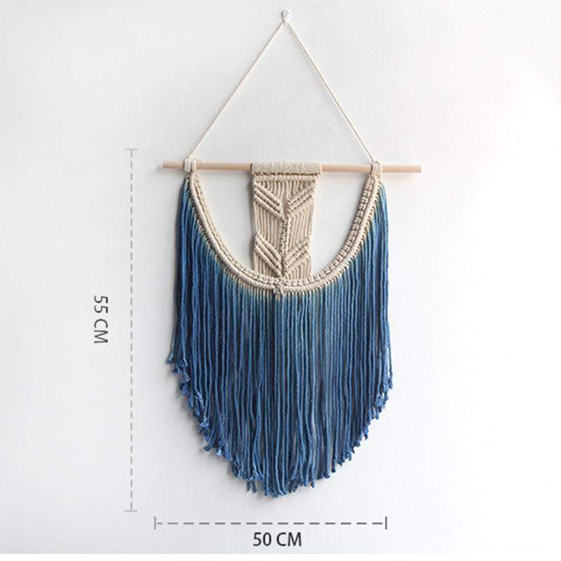 Colorful Macrame Hanging Tapestry