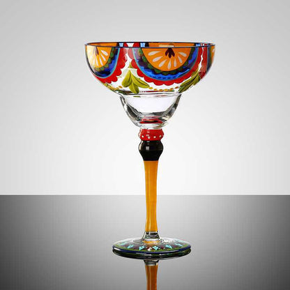 Colorful Margarita Glass