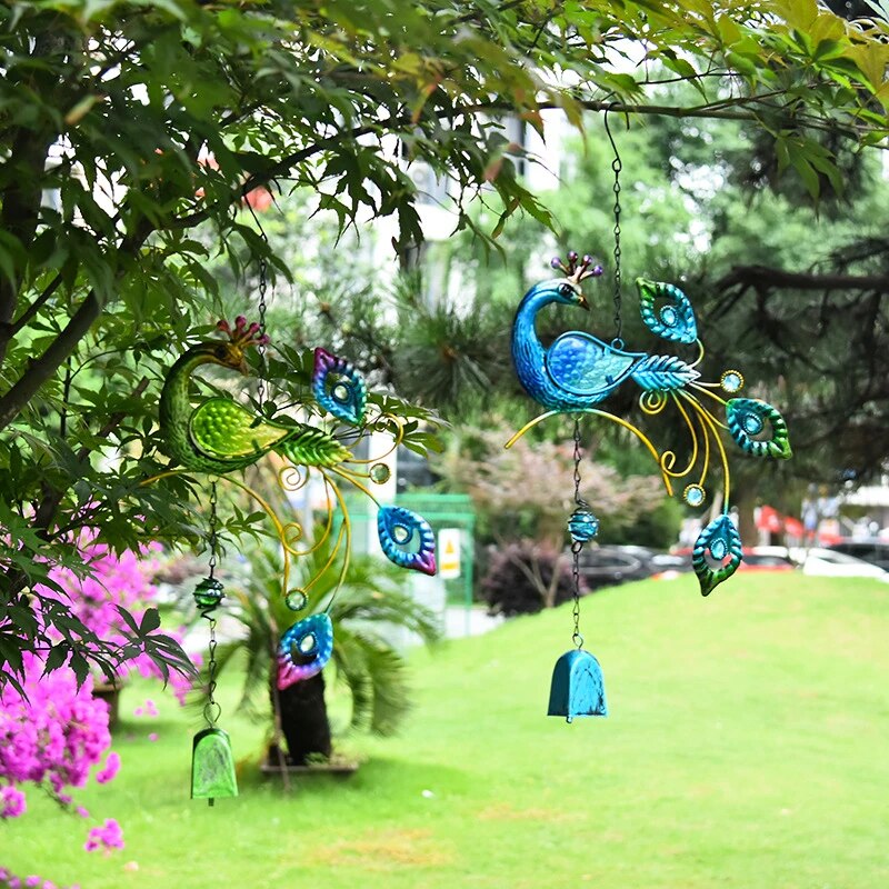 Peacock Wind Chimes