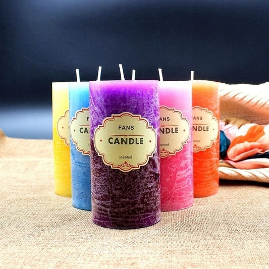Colorful Soy Wax Scented Candles