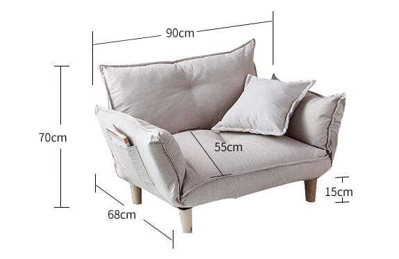 Convertible Adjustable Sofa Couch Seat