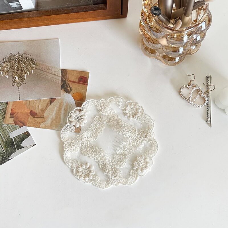 Coquette Doily Lace Coaster