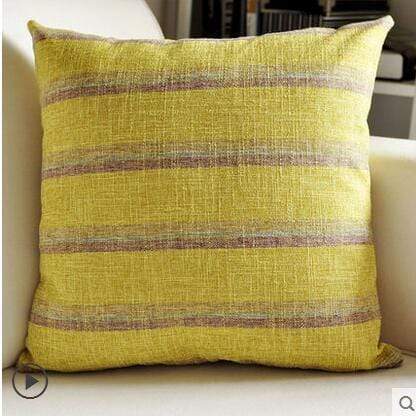 Country Lattice Stripes Cushion Covers