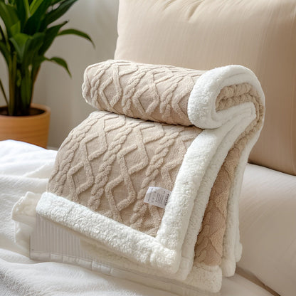 Cozy Cashmere Fleece Blanket