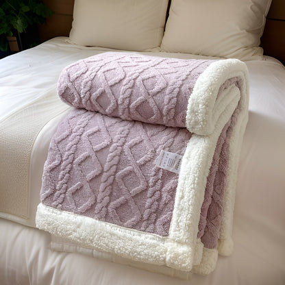 Cozy Cashmere Fleece Blanket