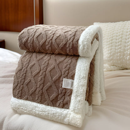 Cozy Cashmere Fleece Blanket