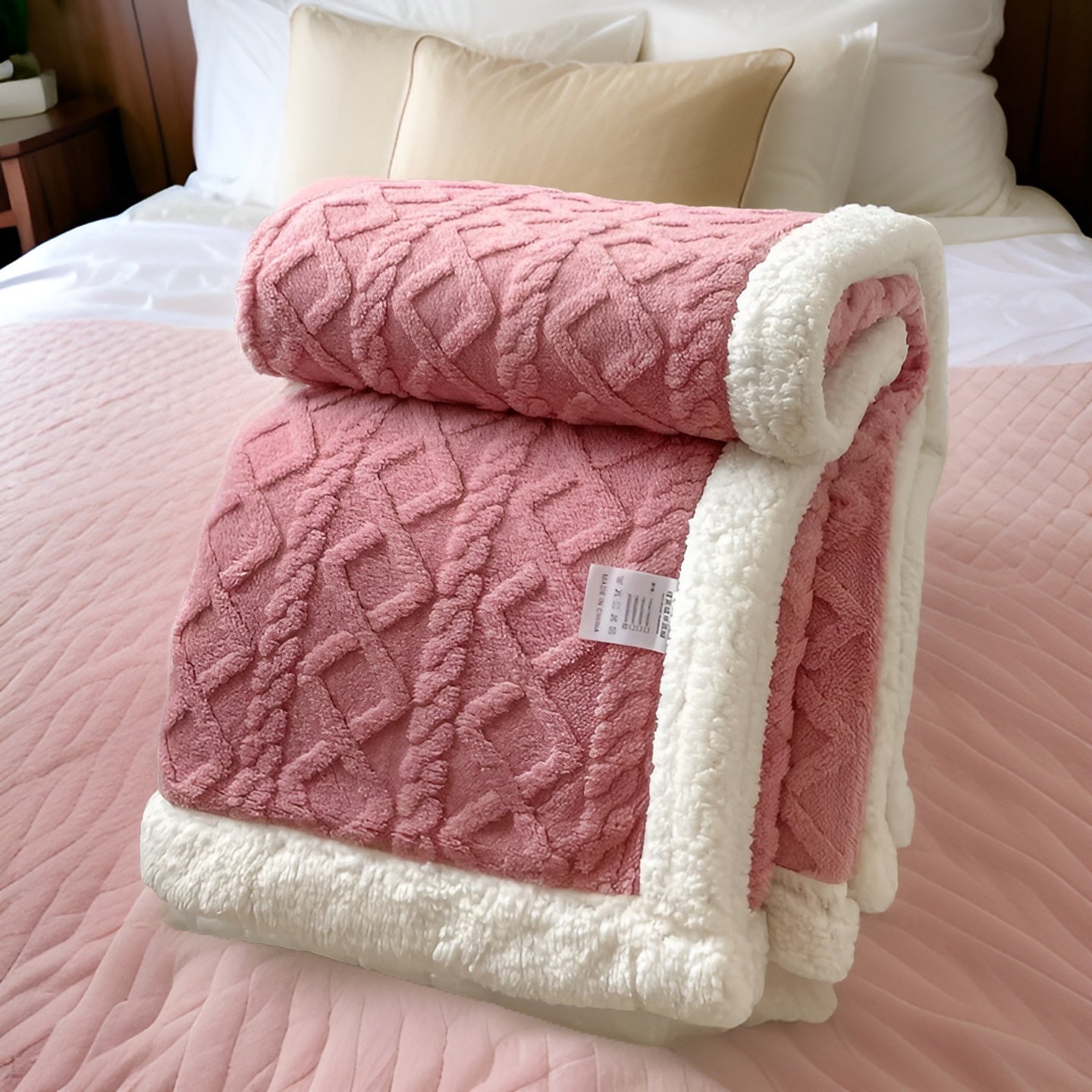 Cozy Cashmere Fleece Blanket