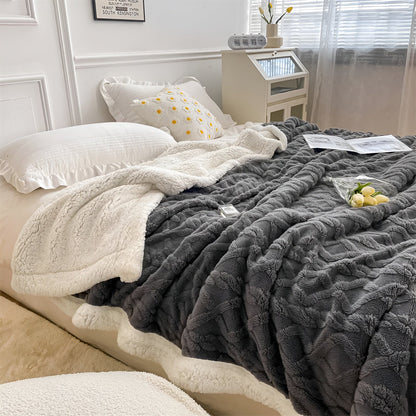 Cozy Cashmere Fleece Blanket