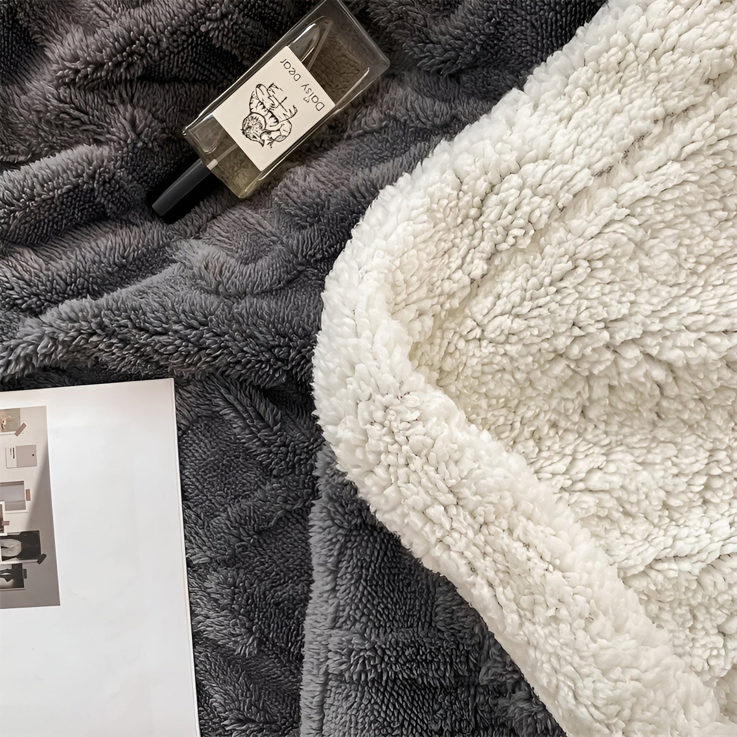 Cozy Cashmere Fleece Blanket