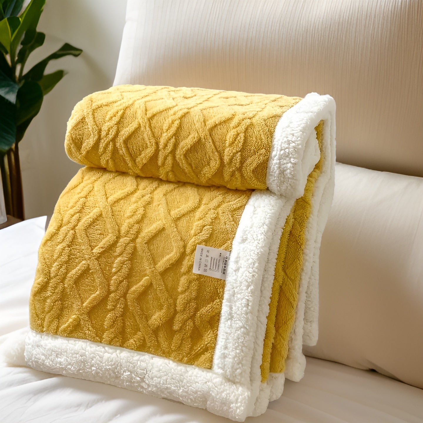 Cozy Cashmere Fleece Blanket