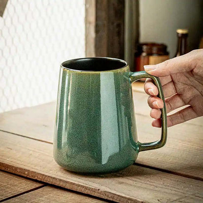 Cozy Ceramic Mug With Lid