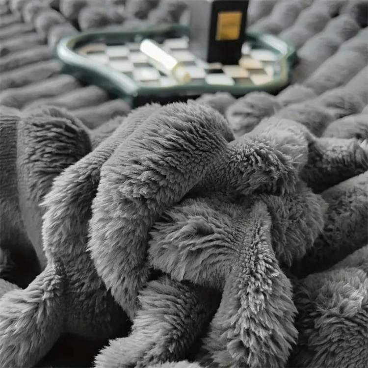 Cozy Faux Fur Throw