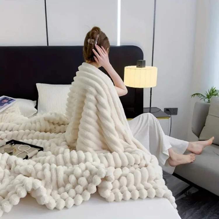 Cozy Faux Fur Throw