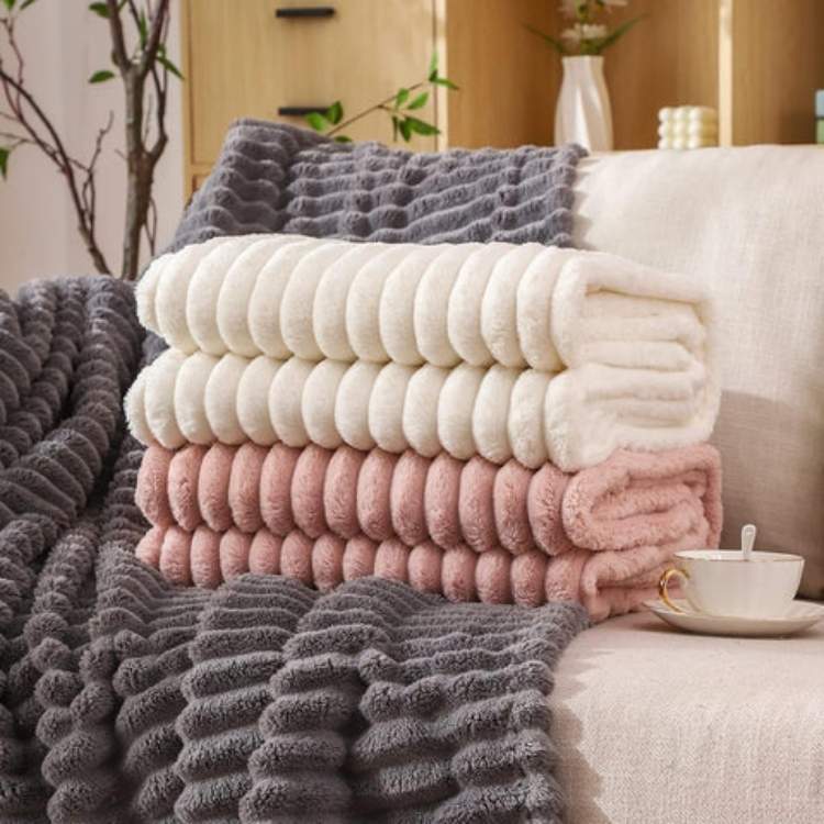 Cozy Faux Fur Throw