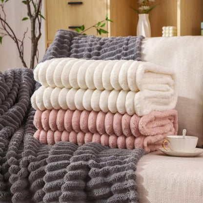 Cozy Faux Fur Throw