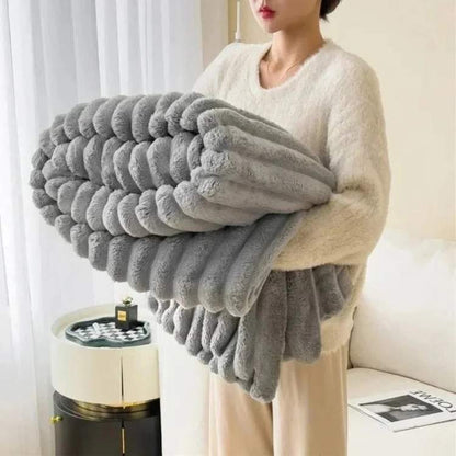 Cozy Faux Fur Throw