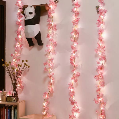 Cozy Floral String Lights