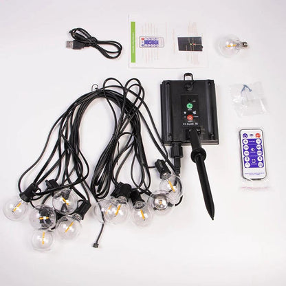 Cozy Solar String Lights