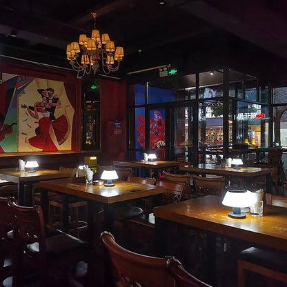 Cozy Solar Table Lamp