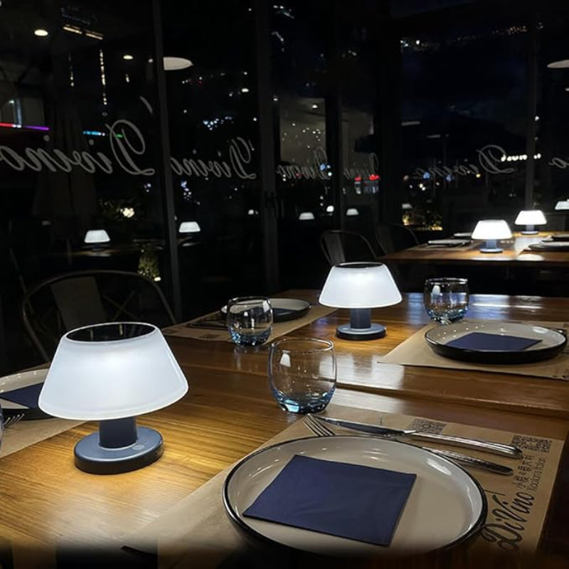 Cozy Solar Table Lamp
