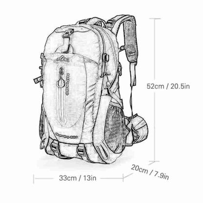 Generous Waterproof Hiking Backpack