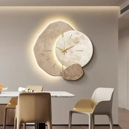 Cozy Wooden Wall Clock