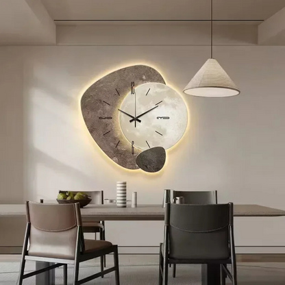 Cozy Wooden Wall Clock