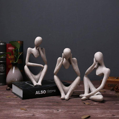 Creative Abstract Miniature Figurines