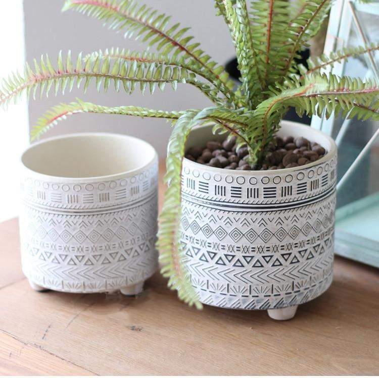 ceramic plant pot with legs Creative Ceramic Flower Pot With Legs