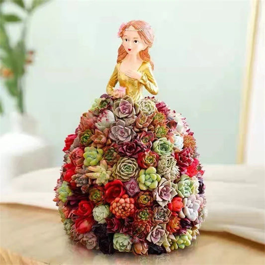 Cute Princess Skirt Succulent Planters