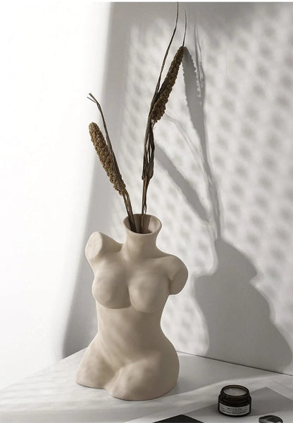 Creative Woman Body Vase